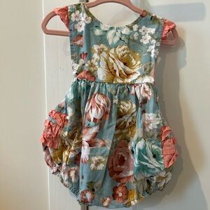 Lil Cactus Multicolor Baby Romper